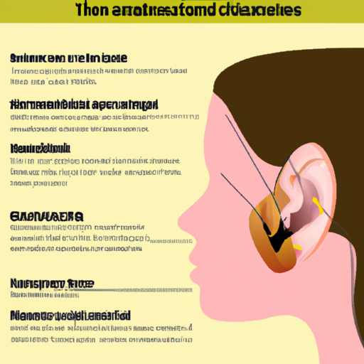 אינפוגרפיקה המציגה סיכונים בריאותיים פוטנציאליים הקשורים לחסימת אוזניים ממושכת