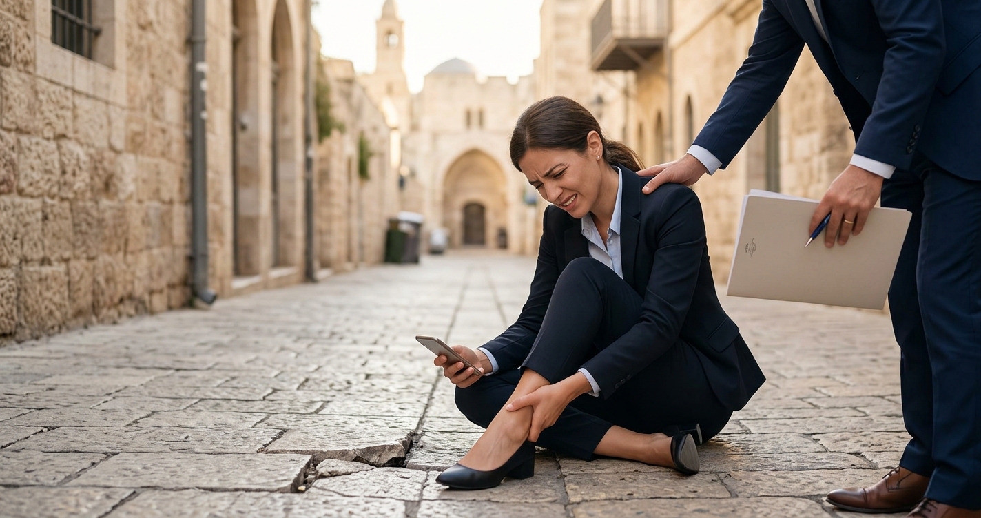תביעת עירייה על נפילה ברחוב: המדריך למימוש זכויותיכם